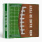 Personalized Football Binder, Cool Football Field
