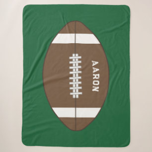  Personalized Football Blanket 