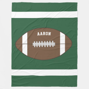 Personalized Football Blanket