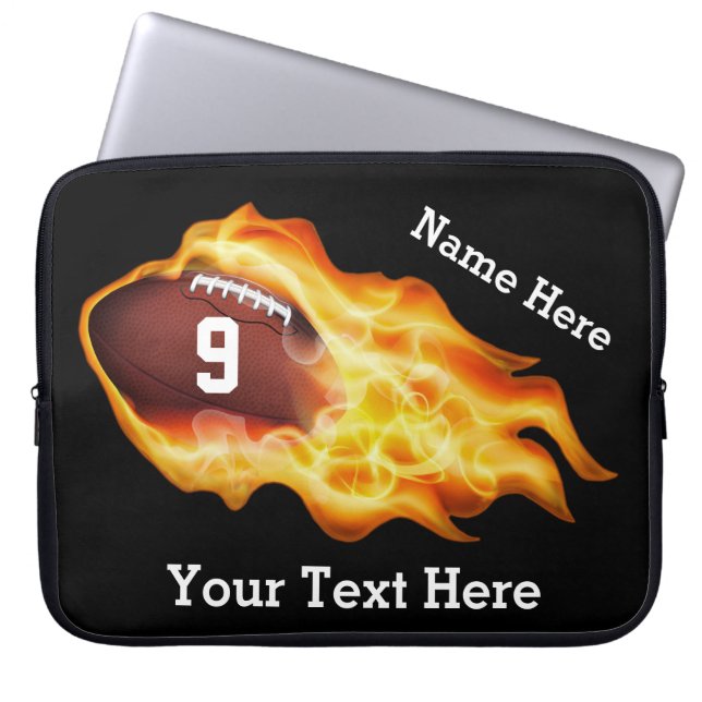 Personalized Football Cases with 3 Text Templates (Front)