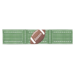 Personalized Football Design Table Runner