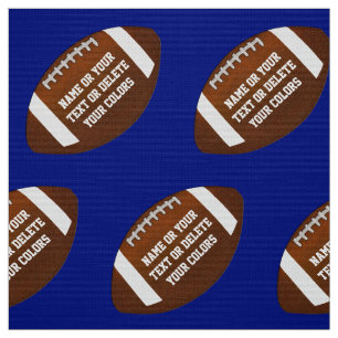 Personalized Football Fabric by the Yard