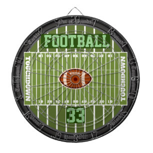 Personalized Football Field Multi-Target 2.0 Dartboard