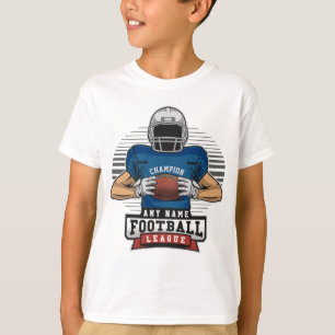 Personalized Football League Player Team Champ T-Shirt