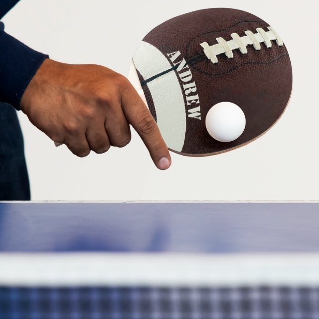 Personalized Football  Ping Pong Paddle (Insitu)