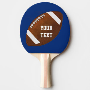 Personalized Football Ping Pong Paddle, Your Paddle