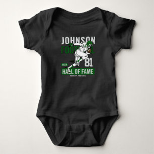 Personalized Football PLAYER Team NUMBER Sports Baby Bodysuit