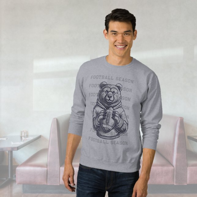 Personalized Football  Sweatshirt (Personalized Football Sweatshirt)
