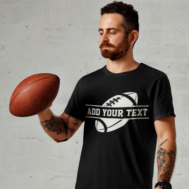 Personalized Football T-Shirt (Creator Uploaded)