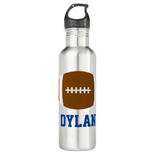 Personalized Football Water Bottle