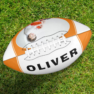 Personalized Football with Name and Photo