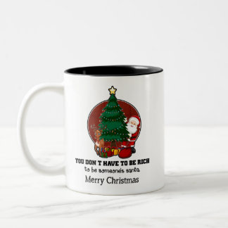 Personalized for christmas Holiday Gifting Two-Tone Coffee Mug