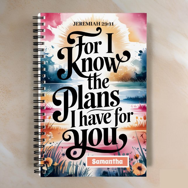 Personalized For I Know The Plans Journal (Creator Uploaded)