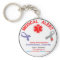 Personalized For Robert Medical Alert Keychain