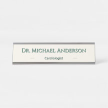 Personalized Forest Green Name Elegant Gift