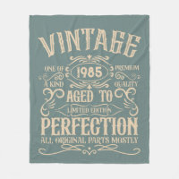 Personalized forty vintage 40th birthday party
