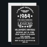 Personalized forty vintage 40th birthday party invitation<br><div class="desc">Make your birthday special with this unique design. Add a touch of sophisticated elegance to your birthday celebration with our exquisite, one-of-a-kind designs. These graphics bring sophistication and originality to any product, creating a memorable and stylish gift. They are perfect for those who appreciate a touch of timeless glamour on...</div>