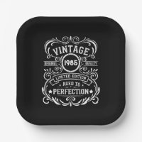 Personalized forty vintage 40th birthday party