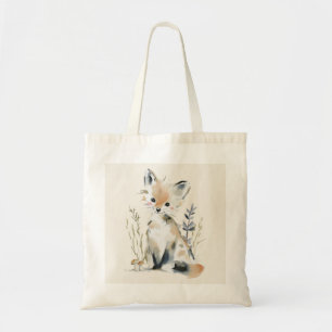 Personalized Fox Adventures Tote Bag