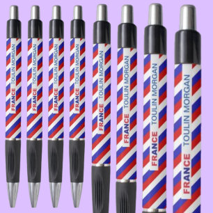 Personalized France Flag Pen