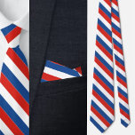 Personalized France Flag Tie<br><div class="desc">Personalized France Flag necktie.</div>
