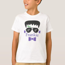 Personalized Frankenstein Halloween T-Shirt 