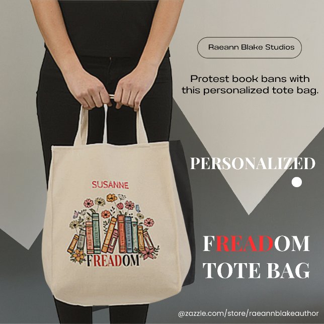 Personalized FREADOM Tote Bag (Creator Uploaded)
