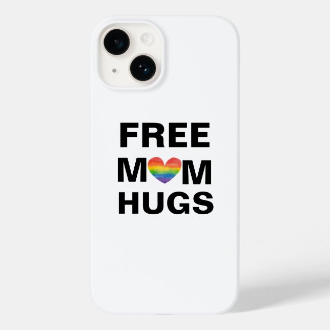 Personalized Free Mom Hugs  Template Case-Mate iPhone Case (Back)