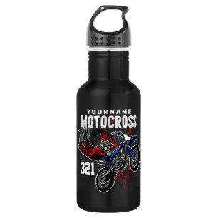 Personalized Freestyle Motocross Racing FMX Trick 532 Ml Water Bottle