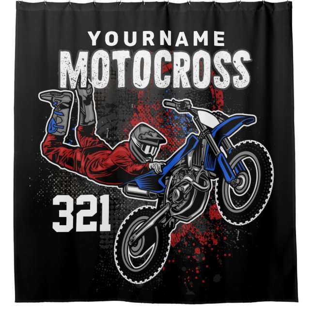 Personalized Freestyle Motocross Racing FMX Tricks (Front)