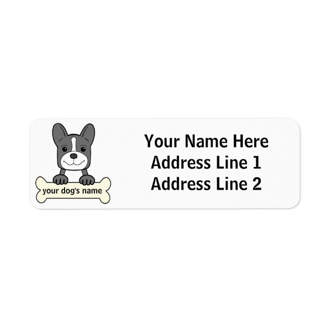 Personalized French Bulldog (Front)