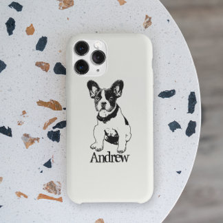 Personalized French Bulldog Puppy Pick Your Colour iPhone 13 Case