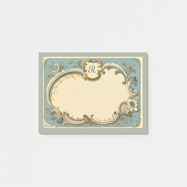 Personalized French Framed Notes (Front)