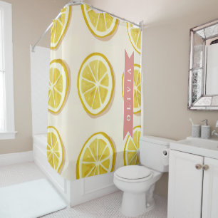 Personalized Fresh Lemon Slice Pattern Bright