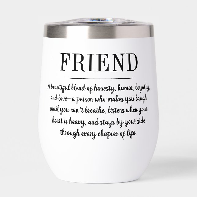 Personalized Friend Best Friend Definition Funny (Front)