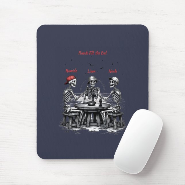 Personalized Friends Till the End Mouse Pad (With Mouse)
