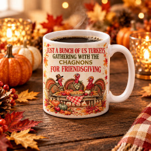 Personalized Friendsgiving Classic Mug