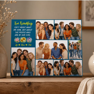 Personalized Friendship Best Friend Plaque