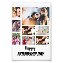 Personalized Friendship Day 8 Photo Collage  
