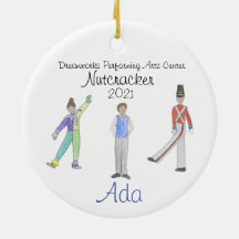 Personalized Fritz/Solider/Flower Nutcracker Ceram