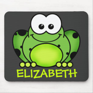 Personalized Frog Mousepad