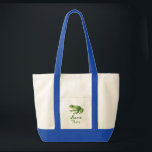 Personalized Frog Tote Bag<br><div class="desc">Personalized Frog Tote Bag - Different frogs on each side</div>
