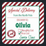 Personalized from Santa Gift Tags for Kids<br><div class="desc">Keep the magic of Christmas alive with these Santa gift tags that you can personalize with your child's name! So fun on Christmas morning.</div>