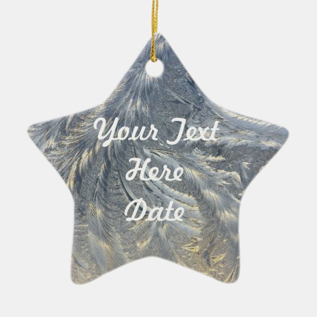 Personalized Frosty Ornament (Front)