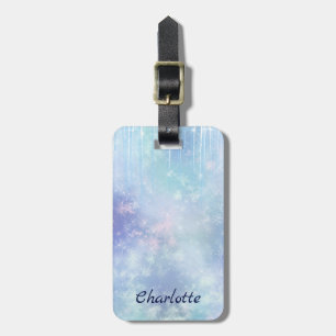 Personalized Frozen Icicles Luggage Tag