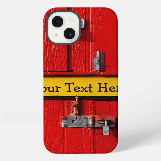 Personalized Fun Cool Cute Unique iPhone Case (Back)