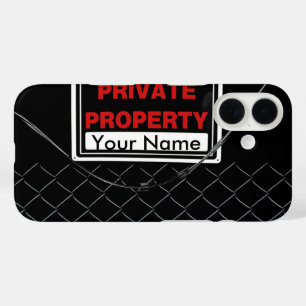 Personalized Fun Cool Unique Monogram Perfect Gift iPhone 16 Case