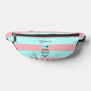 Personalized Fun Cute Sport On Gym Mode Fanny Pack