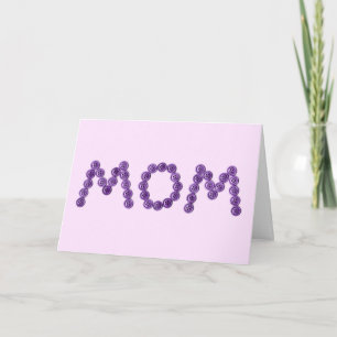 Personalized Fun Cute Unique Mother's Day Card