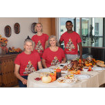 Personalized Fun Family Christmas 11 Photo Collage T-Shirt<br><div class="desc">Personalized Fun Family Christmas 11 Photo Collage. Personalize this unique Christmas design template with 11 photos and family name. Perfect gift idea for the holiday season like Christmas in July and Christmas holiday in general.</div>